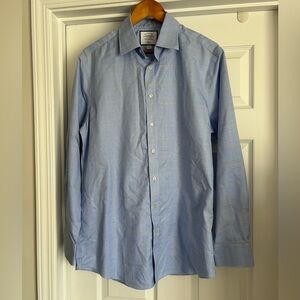 Charles Tyrwhitt Light Blue Dress Shirt‎ Size 16.5 / 35